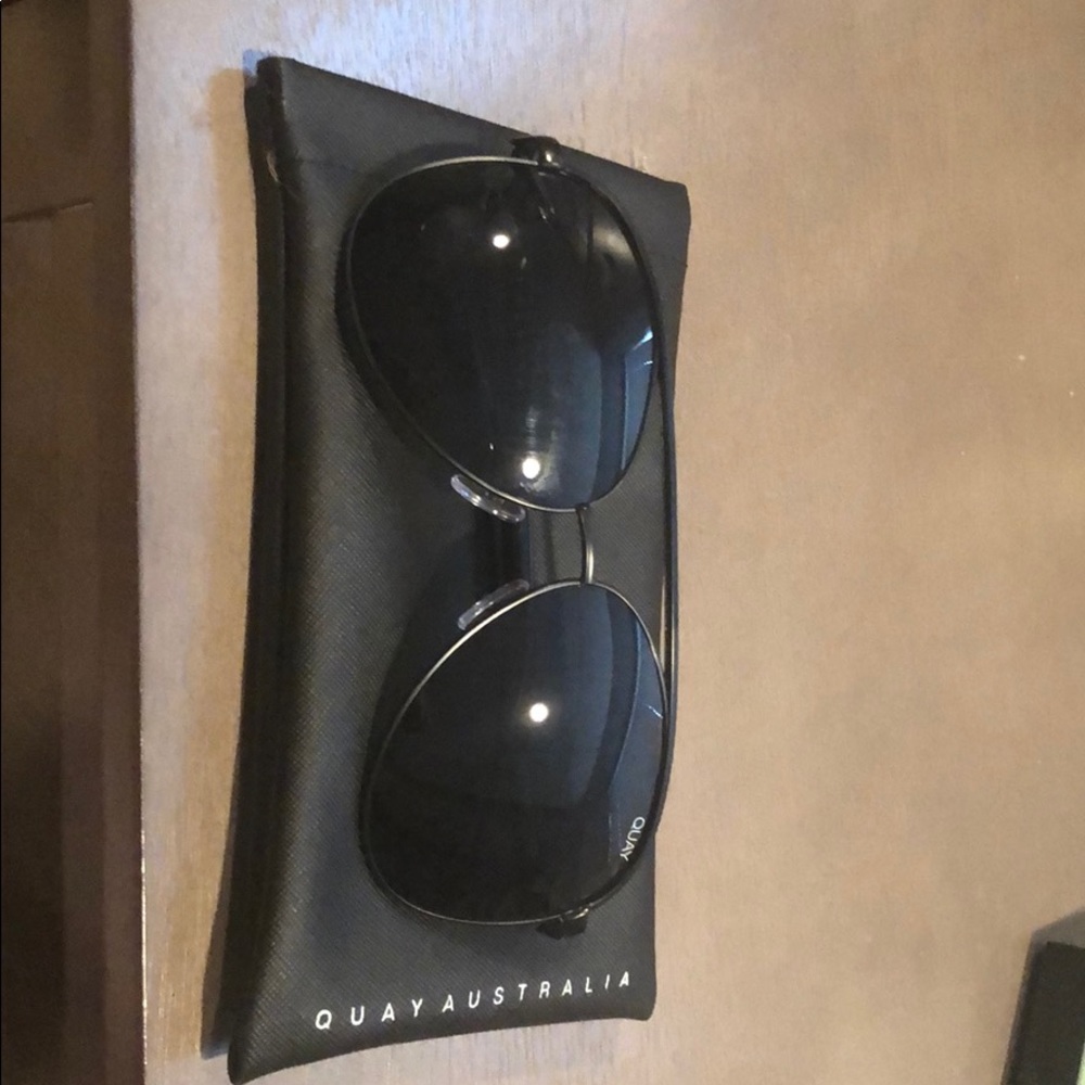 Quay Australia Black Sunglasses